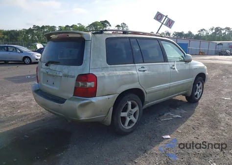2004 Toyota Highlander Limited V6 from USA, damaged, VIN JTEDP21A940025867